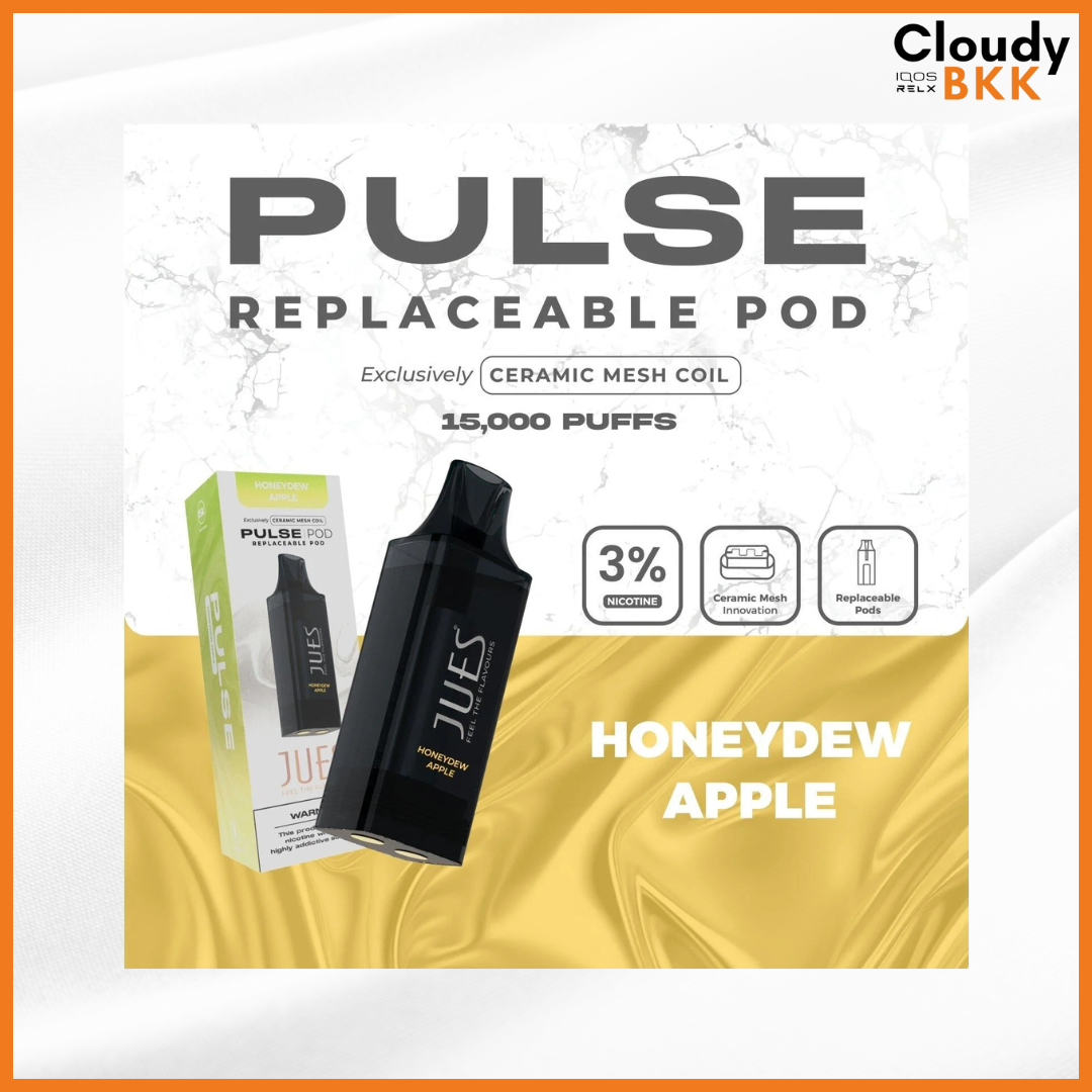 Jues Pulse 15000 Puff Pod (น้ำยา)