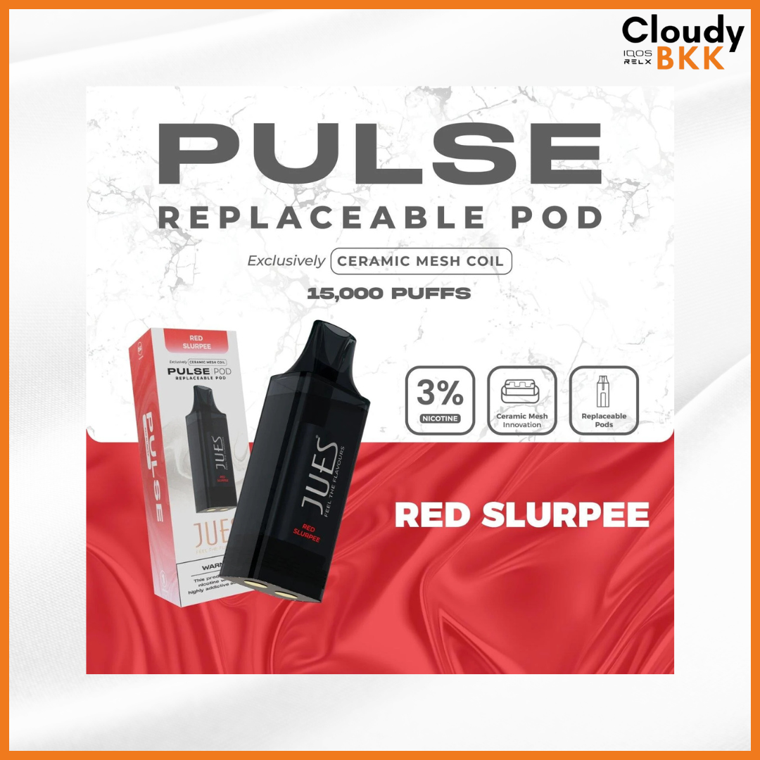 Jues Pulse 15000 Puff Pod (น้ำยา)