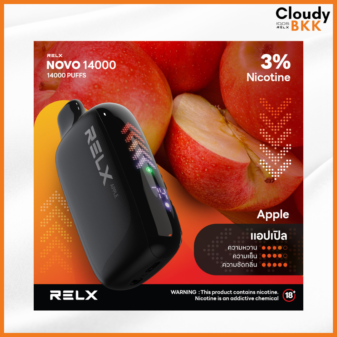 RELX Novo 14000 Puffs