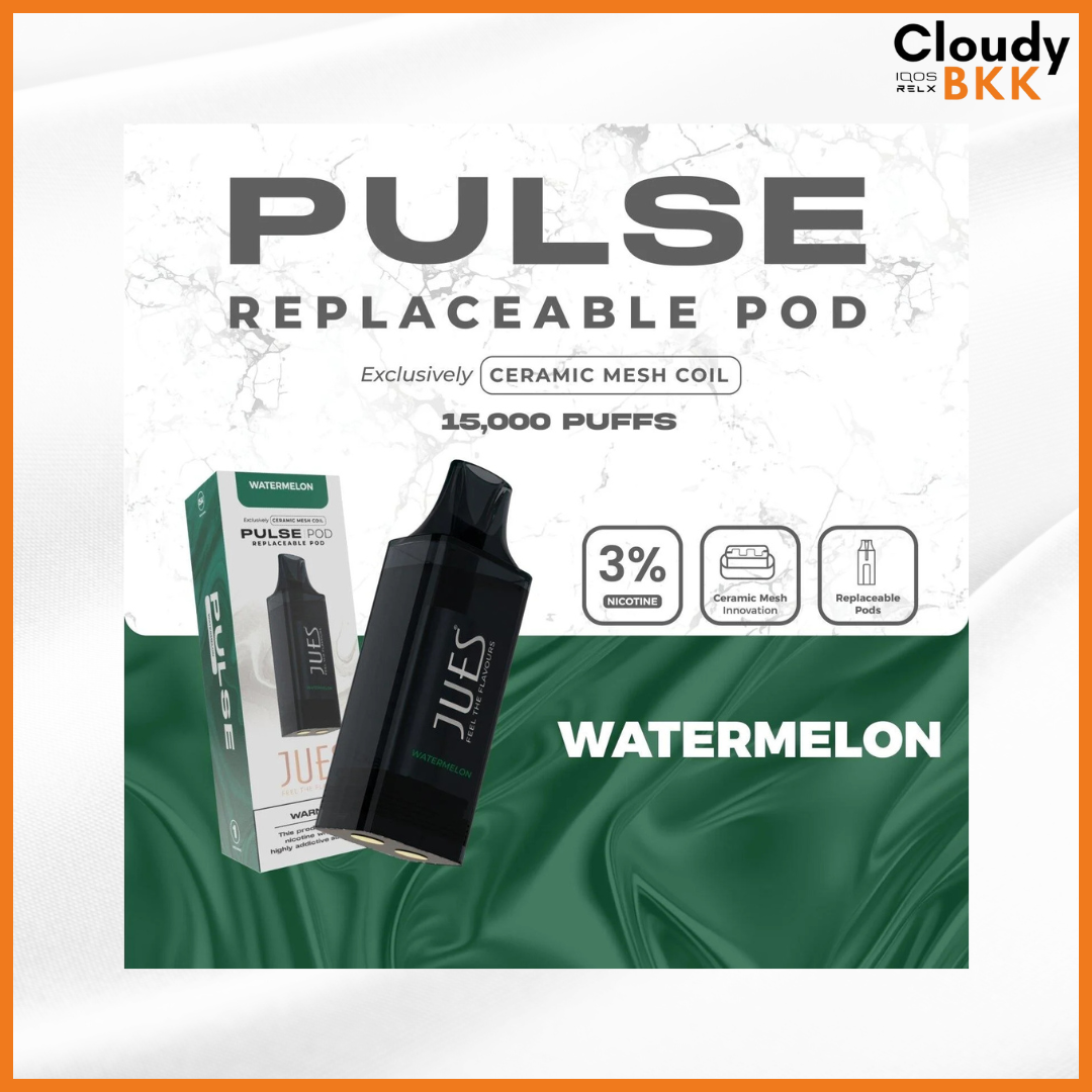 Jues Pulse 15000 Puff Pod (น้ำยา)