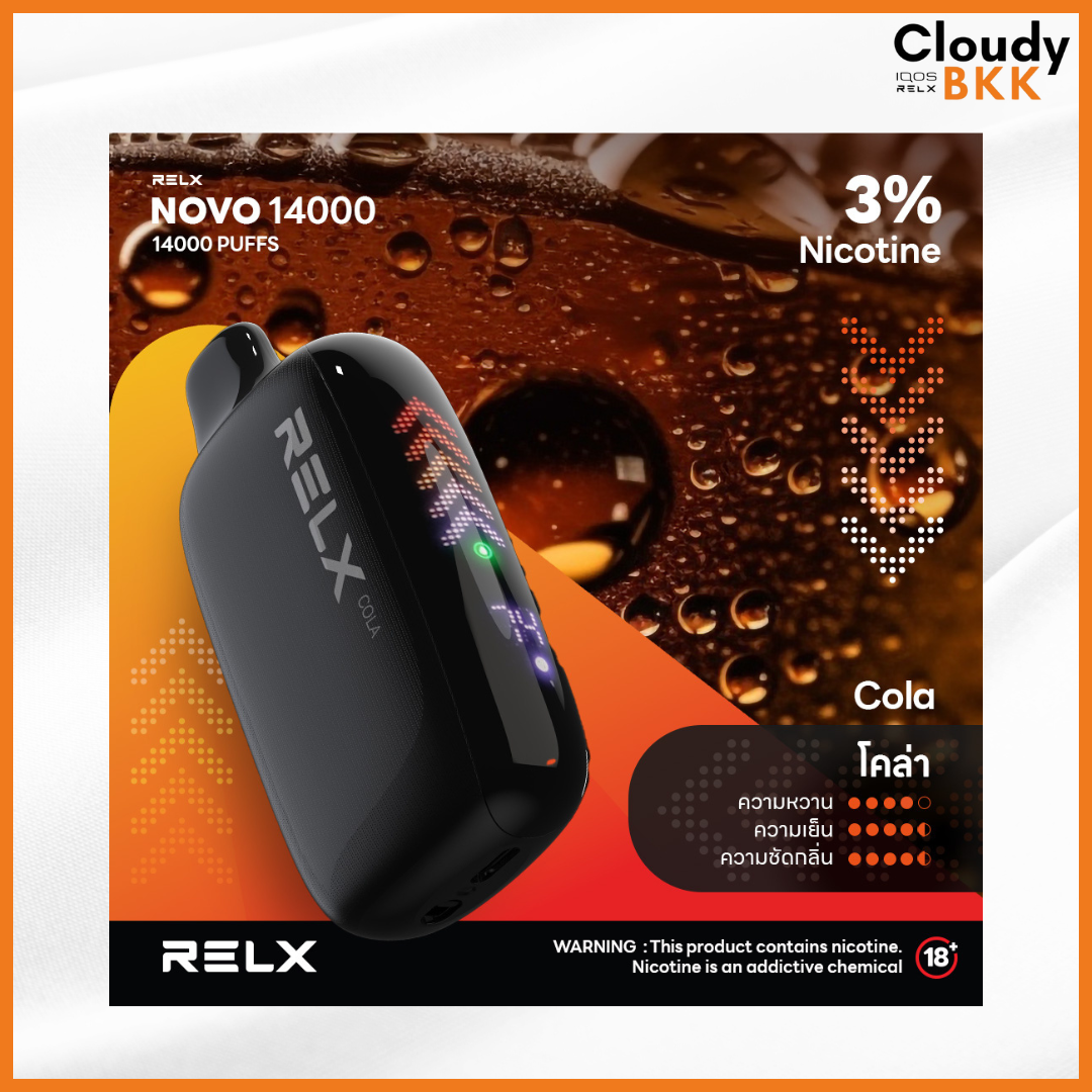 RELX Novo 14000 Puffs