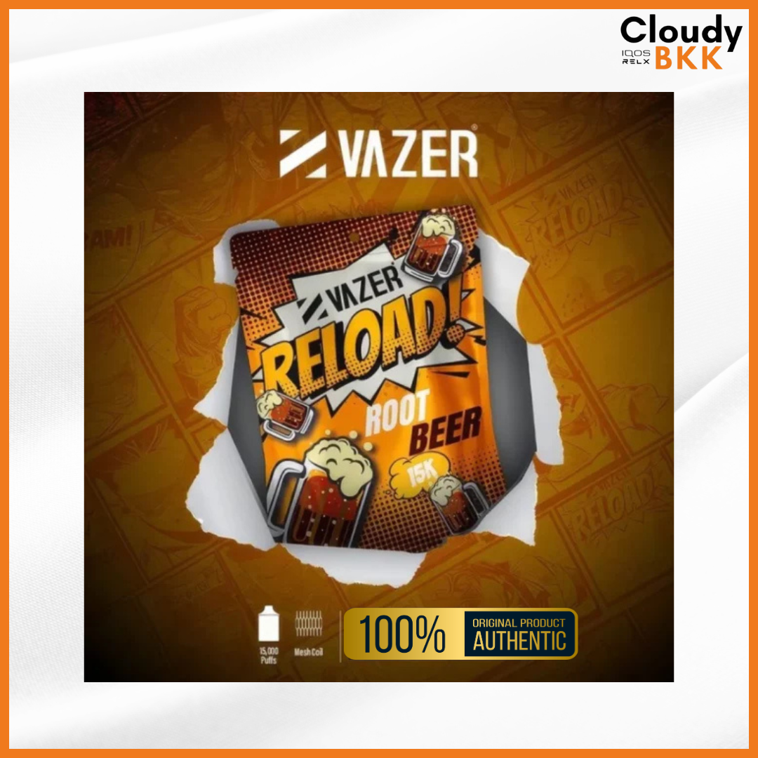 Vazer Reload Starter 15000 PUFFS POD (น้ำยา)