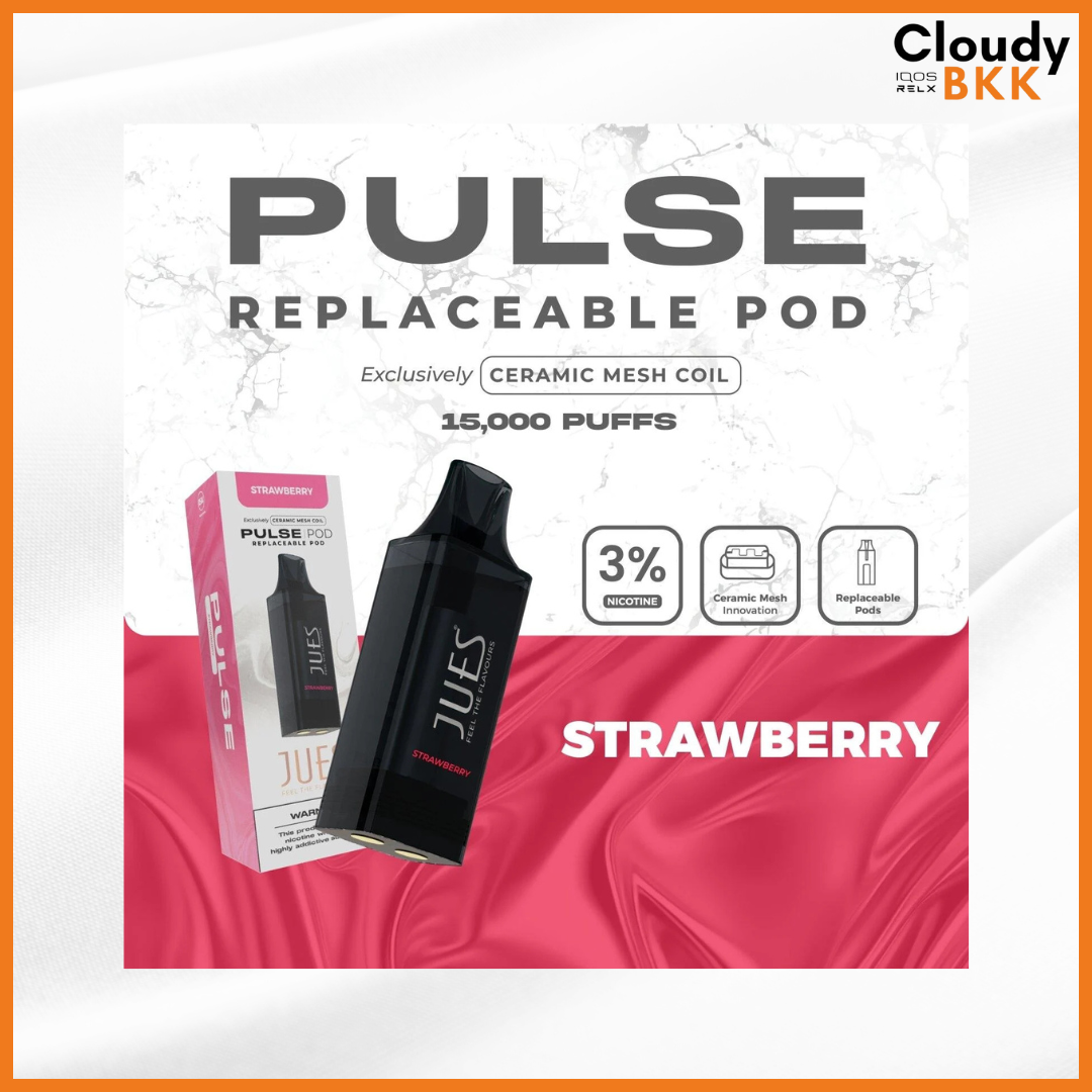 Jues Pulse 15000 Puff Pod (น้ำยา)
