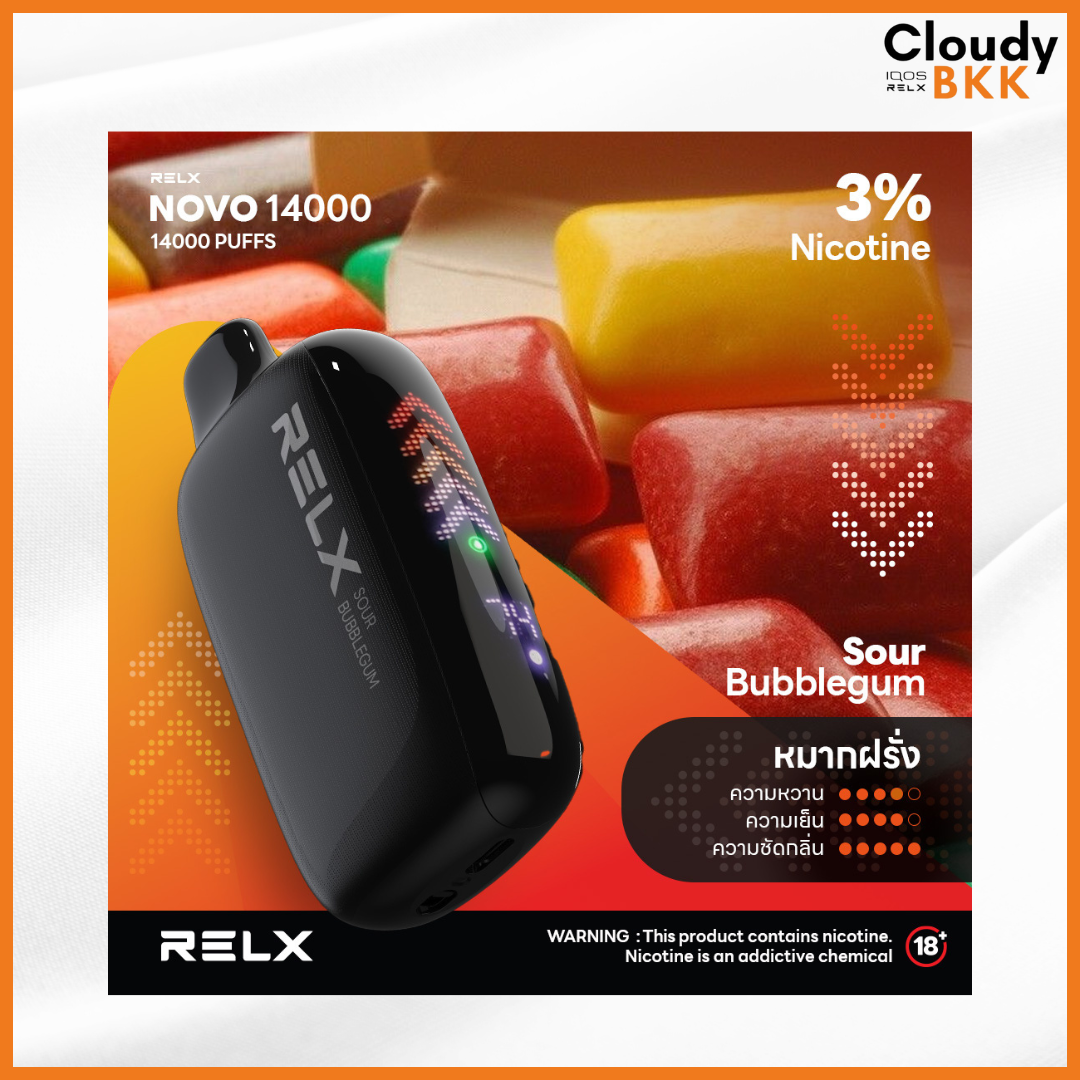 RELX Novo 14000 Puffs