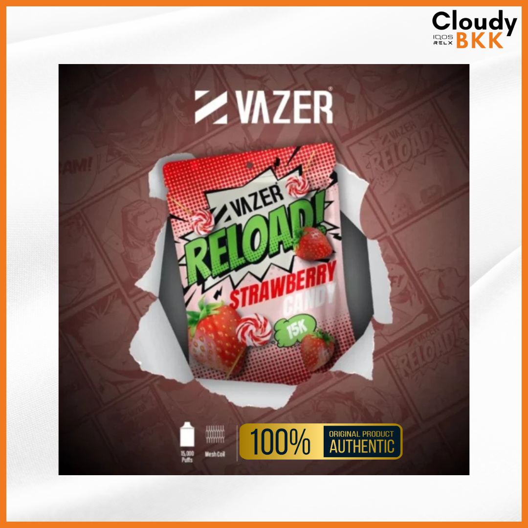 Vazer Reload Starter 15000 PUFFS POD (น้ำยา)