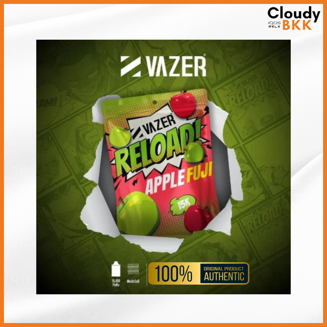 Vazer Reload Starter 15000 PUFFS POD (น้ำยา)