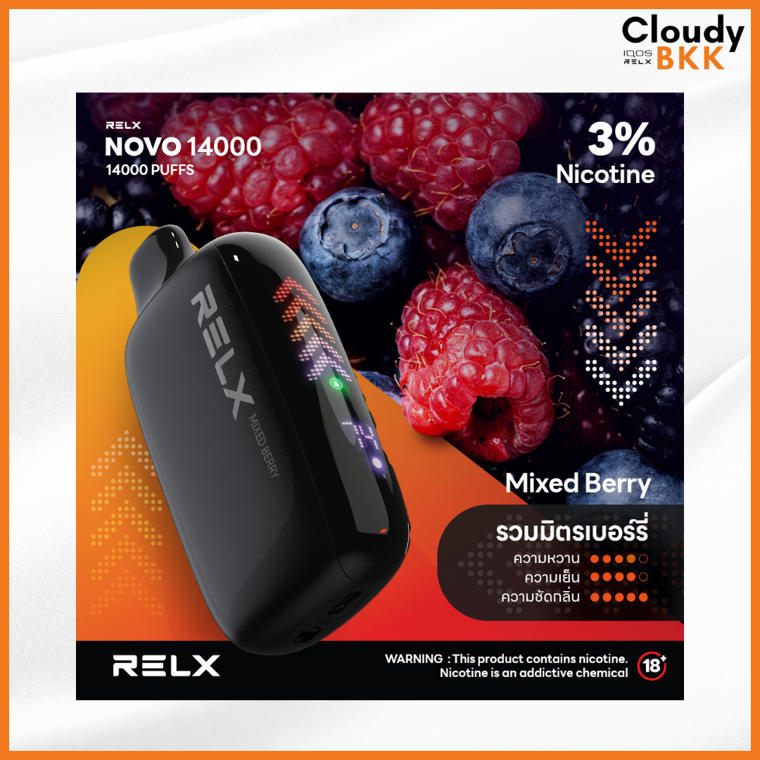 RELX Novo 14000 Puffs