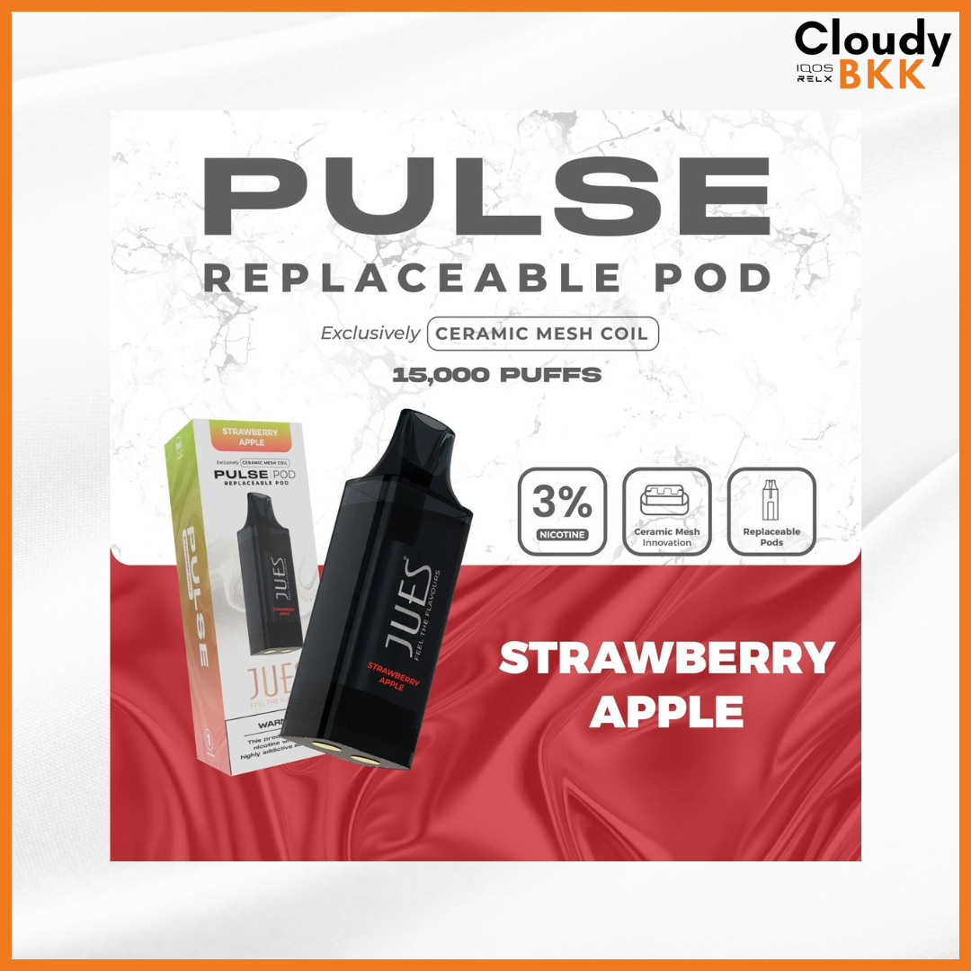 Jues Pulse 15000 Puff Pod (น้ำยา)