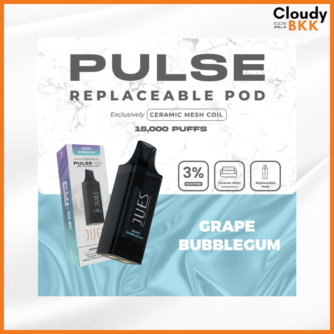 Jues Pulse 15000 Puff Pod (น้ำยา)