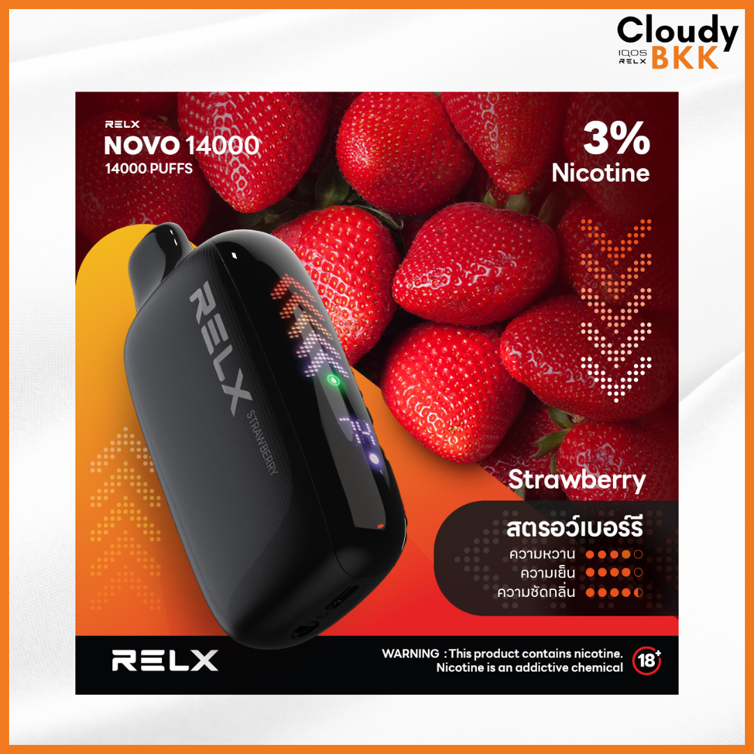 RELX Novo 14000 Puffs