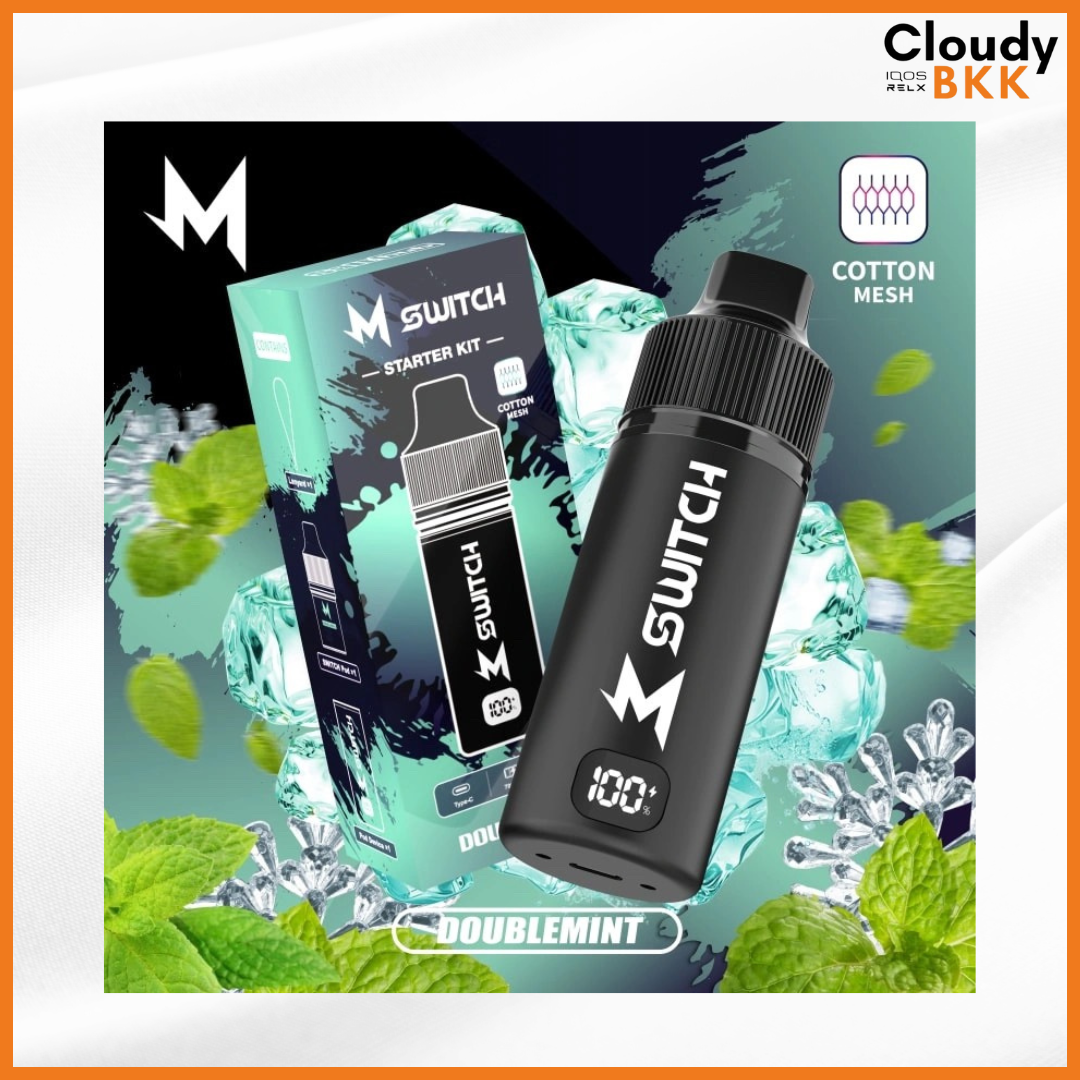 MARBO M SWITCH 15000 PUFFS KIT (เครื่อง+น้ำยา)