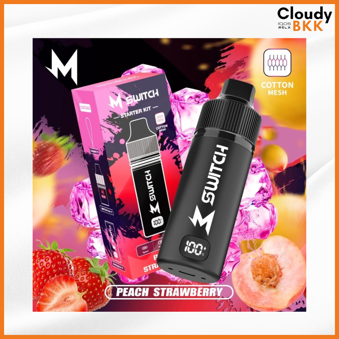 MARBO M SWITCH 15000 PUFFS KIT (เครื่อง+น้ำยา)