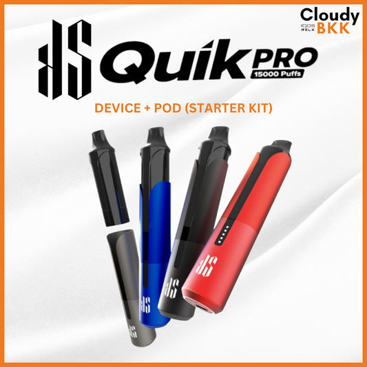 KS QUIK PRO 15000 PUFFS KIT (เครื่อง+น้ำยา)