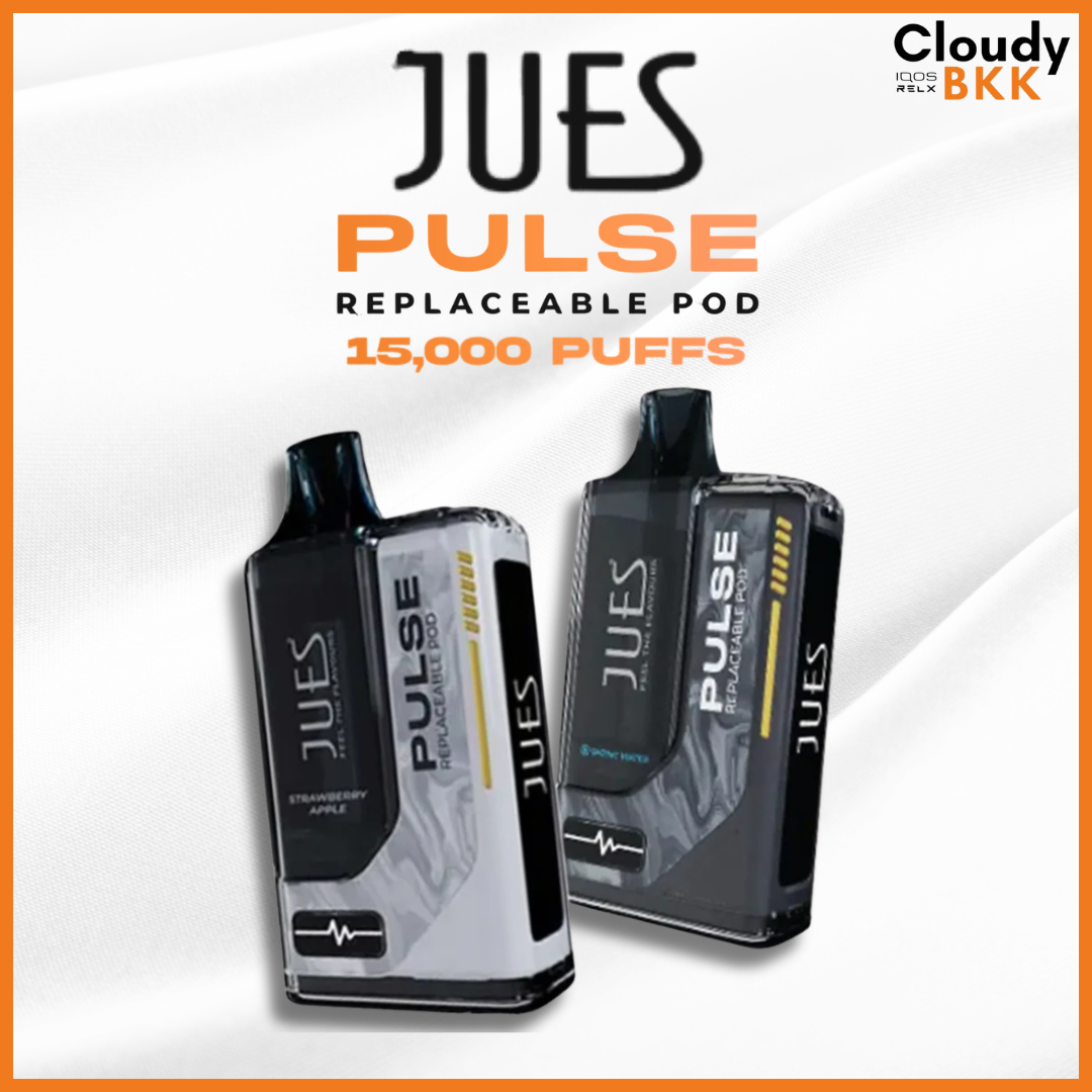 Jues Pulse 15000 Puff Kit (เครื่อง+น้ำยา)