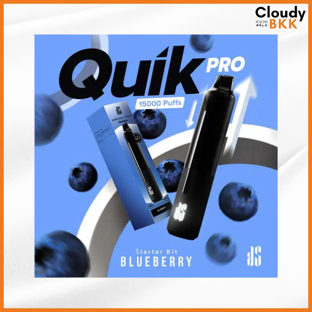 KS QUIK PRO 15000 PUFFS KIT (เครื่อง+น้ำยา)