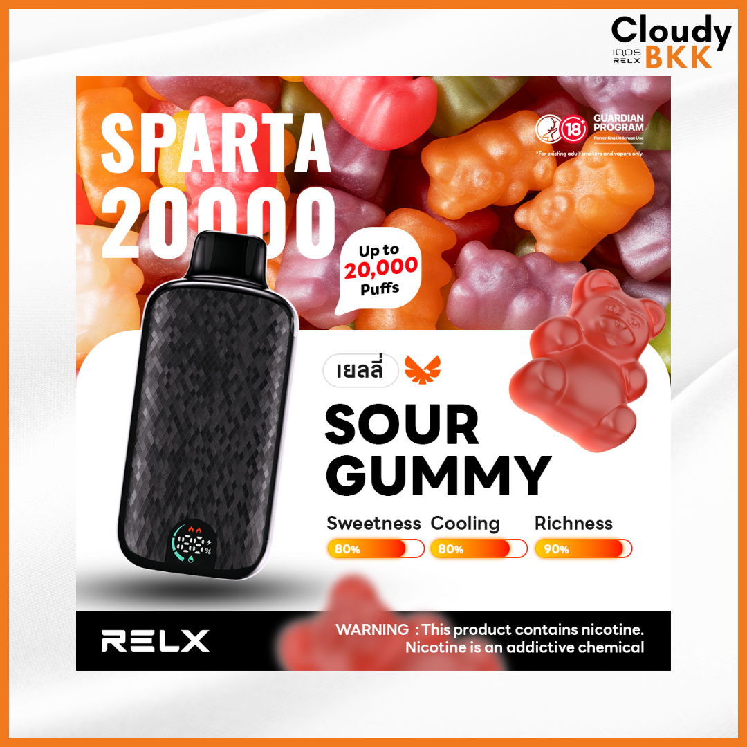 RELX Sparta 20000 Puffs