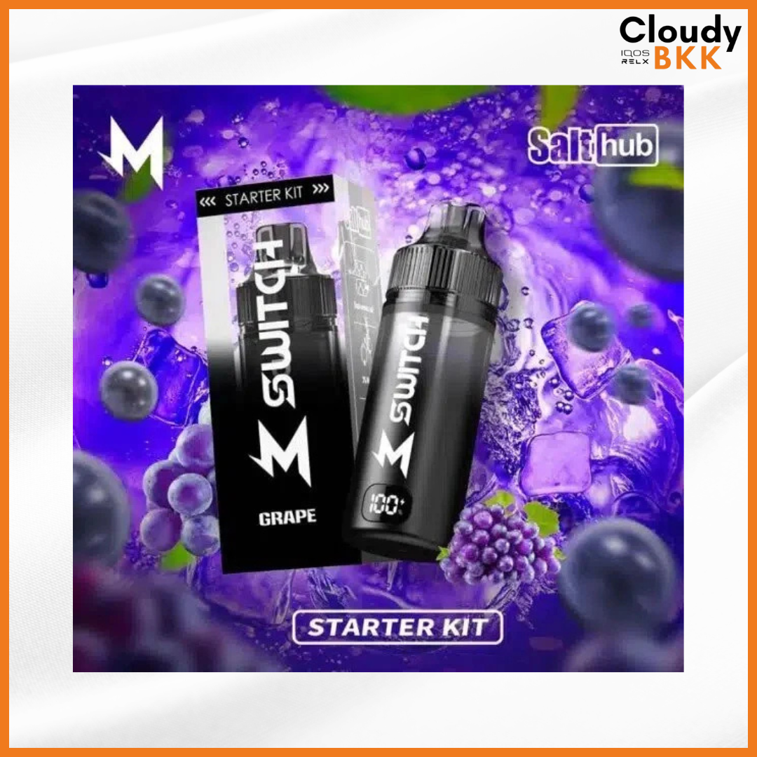 MARBO M SWITCH 15000 PUFFS KIT (เครื่อง+น้ำยา)