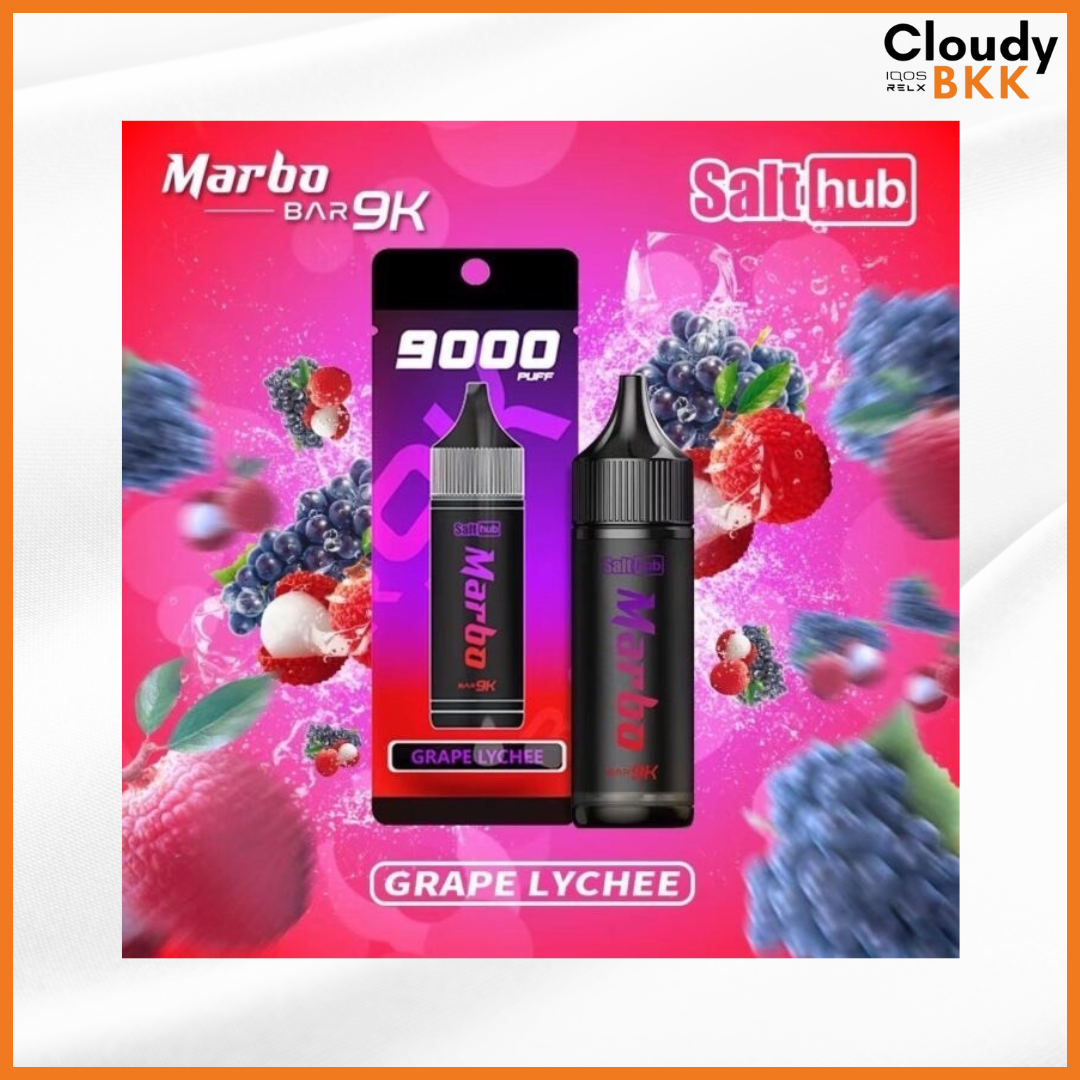 MARBO 9000 PUFFS (ของแท้) Authentic 100%