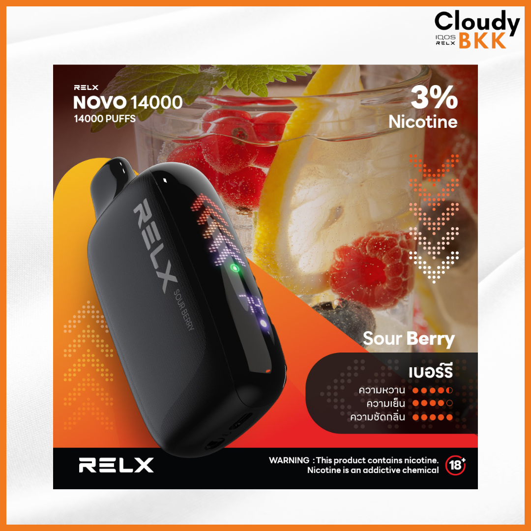 RELX Novo 14000 Puffs