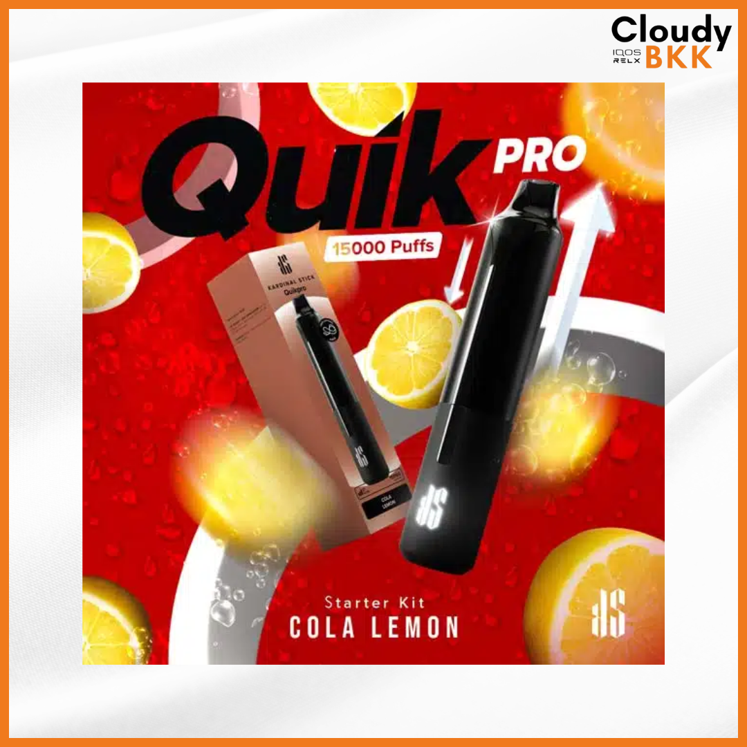 KS QUIK PRO 15000 PUFFS KIT (เครื่อง+น้ำยา)