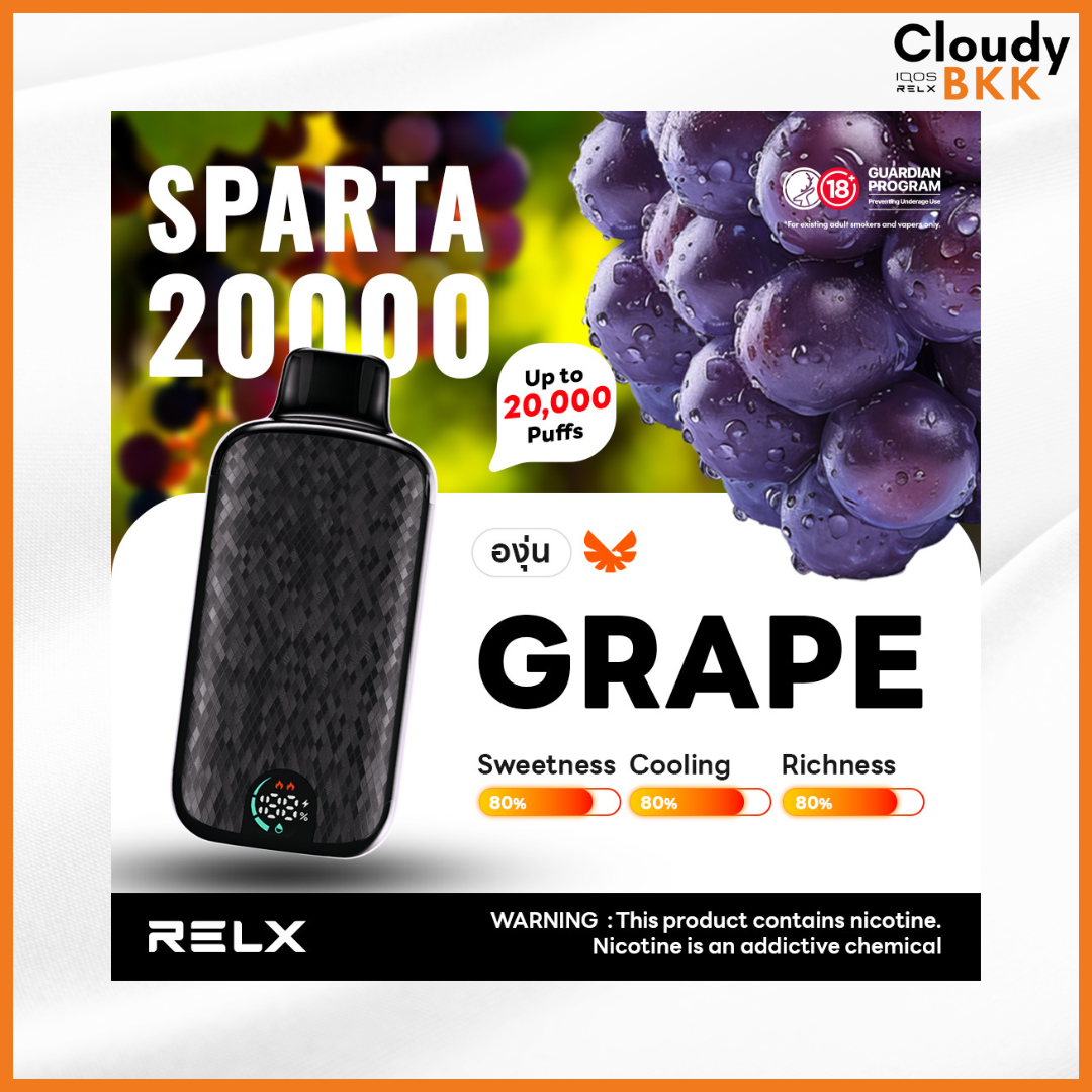 RELX Sparta 20000 Puffs