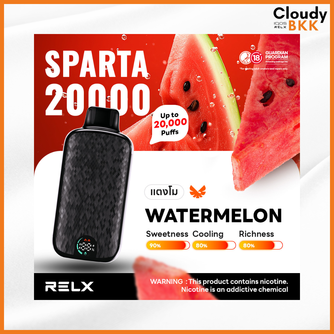 RELX Sparta 20000 Puffs