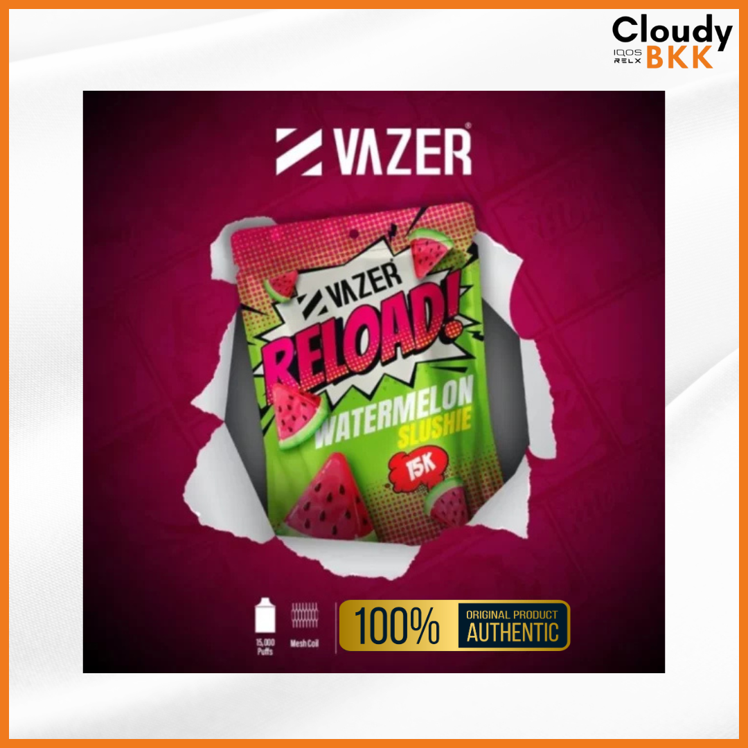 Vazer Reload Starter 15000 PUFFS POD (น้ำยา)