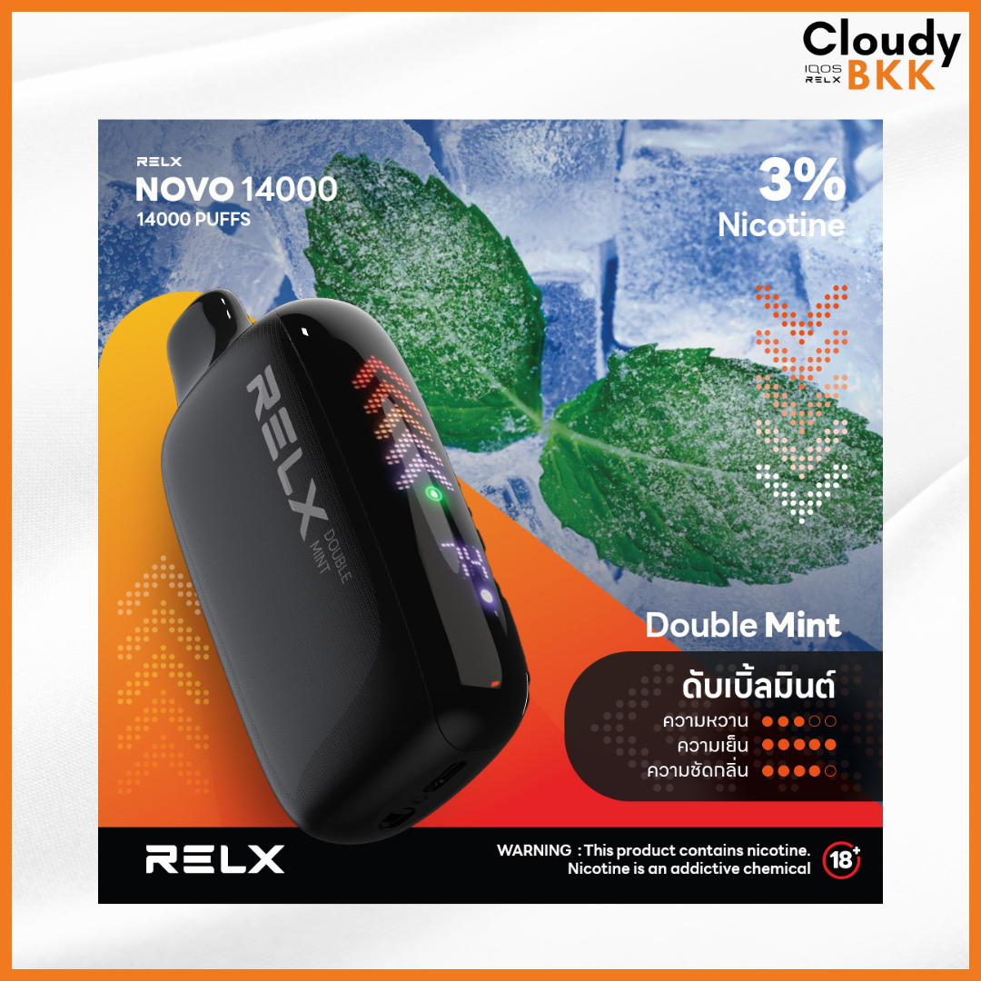 RELX Novo 14000 Puffs
