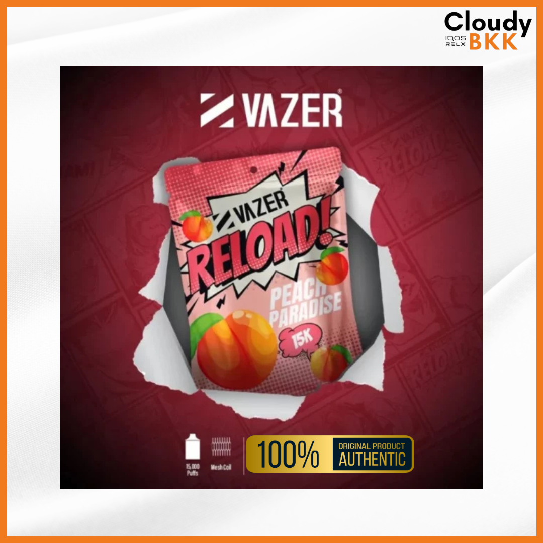 Vazer Reload Starter 15000 PUFFS POD (น้ำยา)