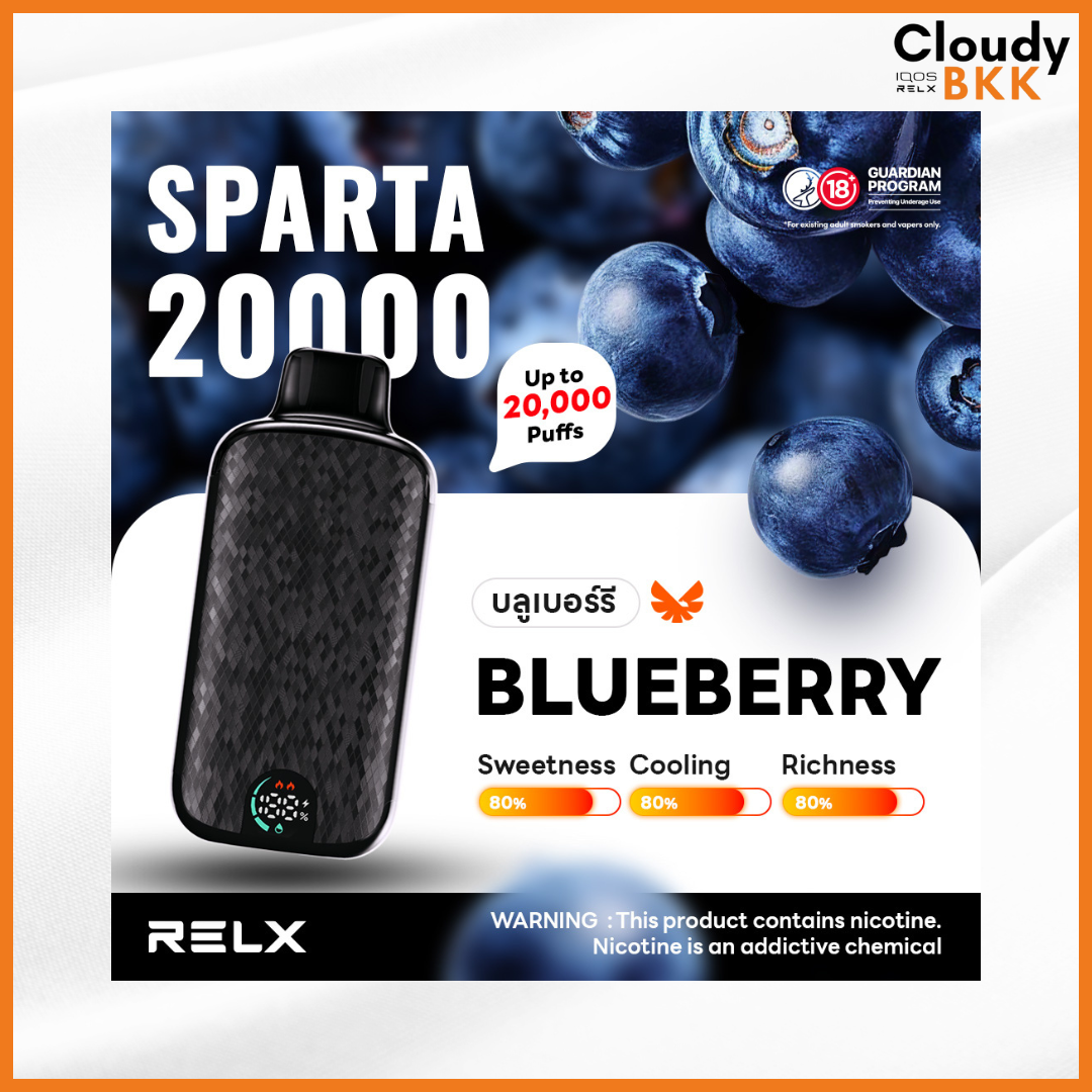 RELX Sparta 20000 Puffs