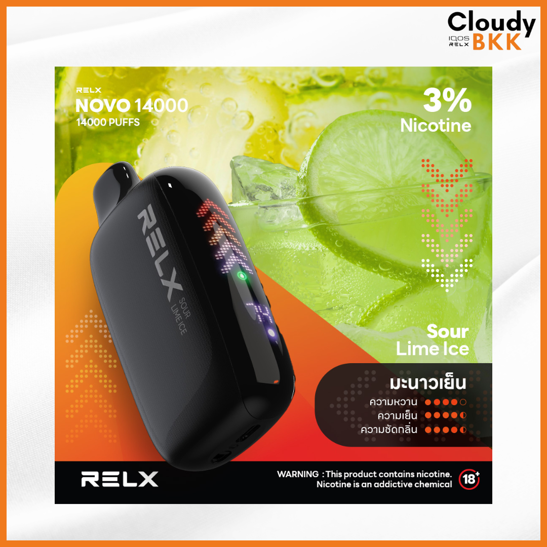 RELX Novo 14000 Puffs