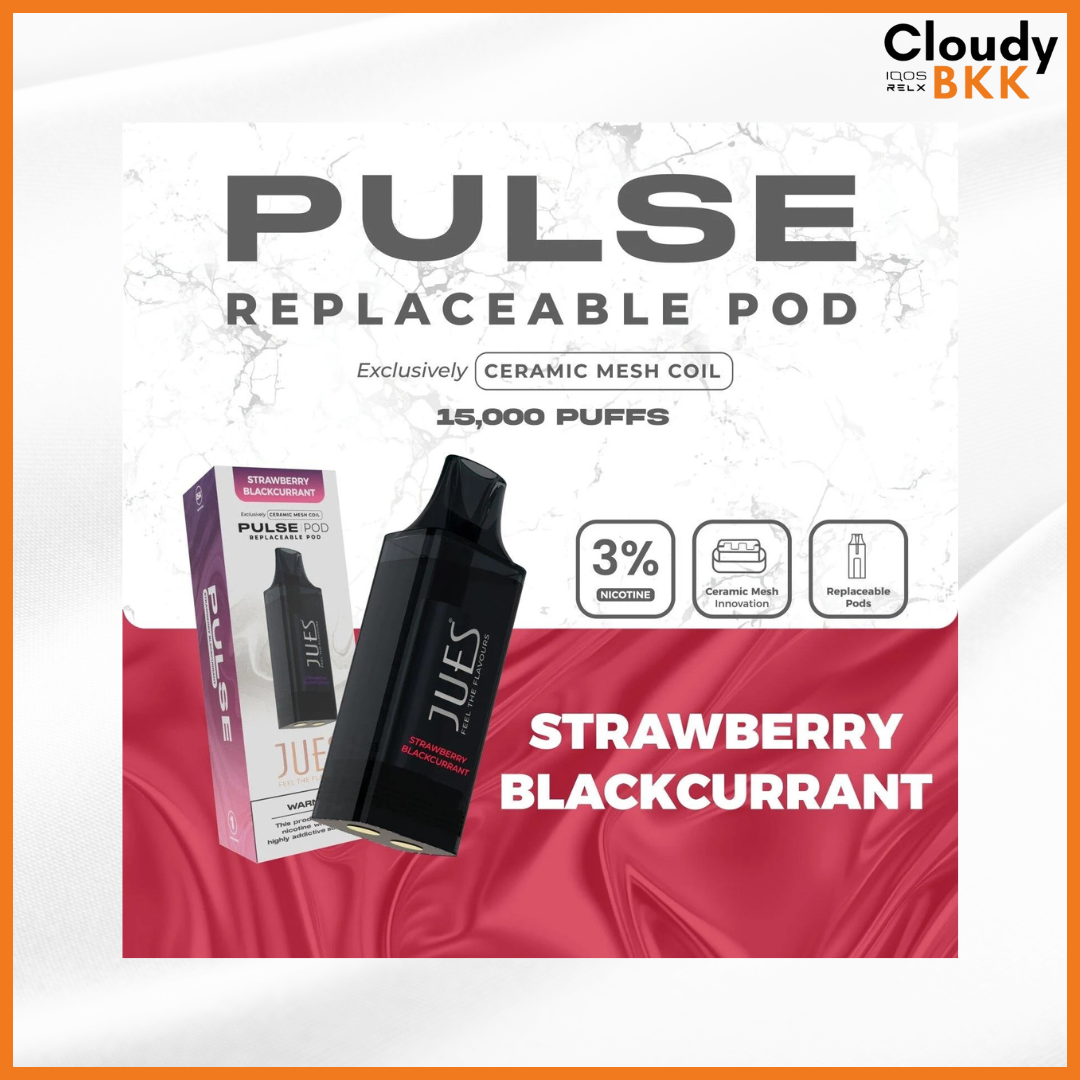Jues Pulse 15000 Puff Pod (น้ำยา)