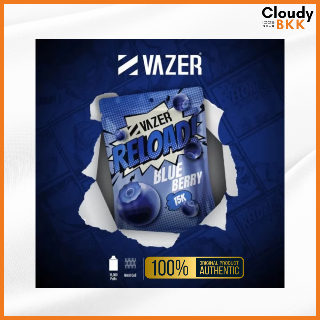 Vazer Reload Starter 15000 PUFFS POD (น้ำยา)