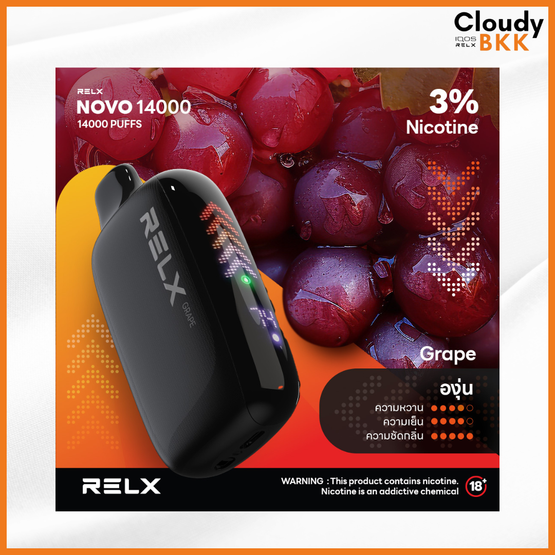 RELX Novo 14000 Puffs
