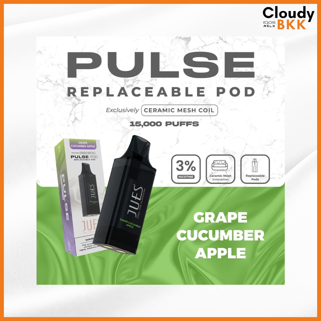 Jues Pulse 15000 Puff Pod (น้ำยา)