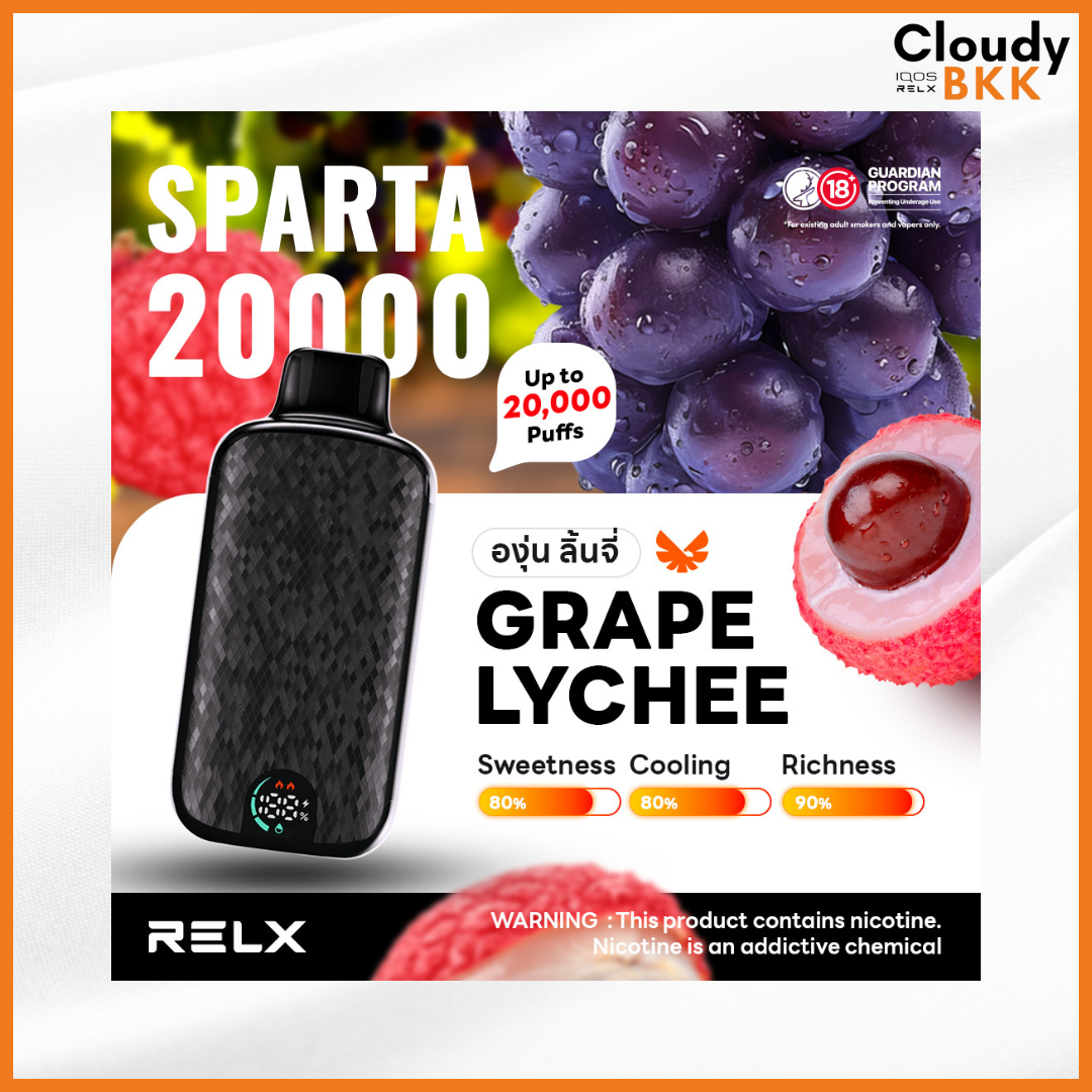RELX Sparta 20000 Puffs