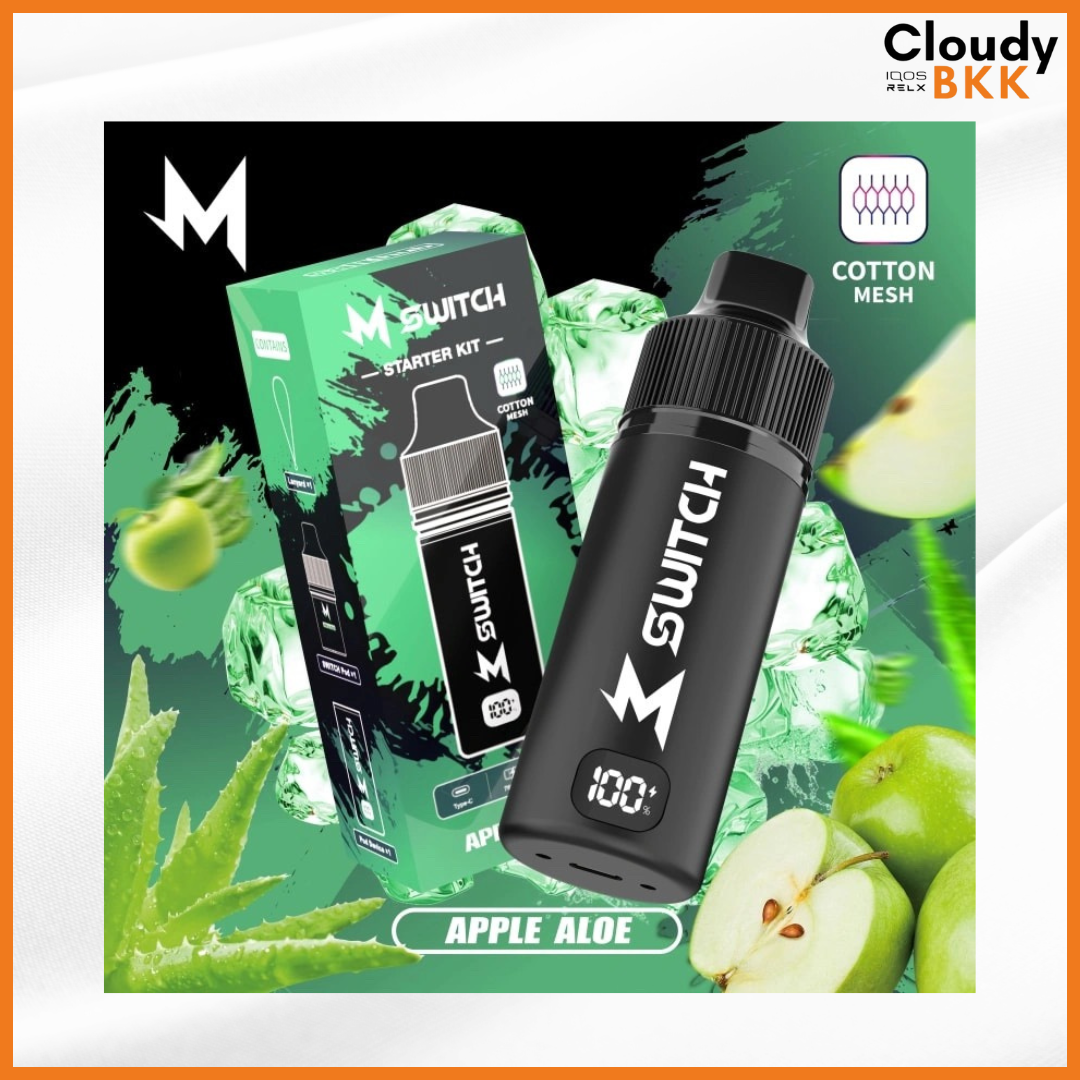 MARBO M SWITCH 15000 PUFFS KIT (เครื่อง+น้ำยา)