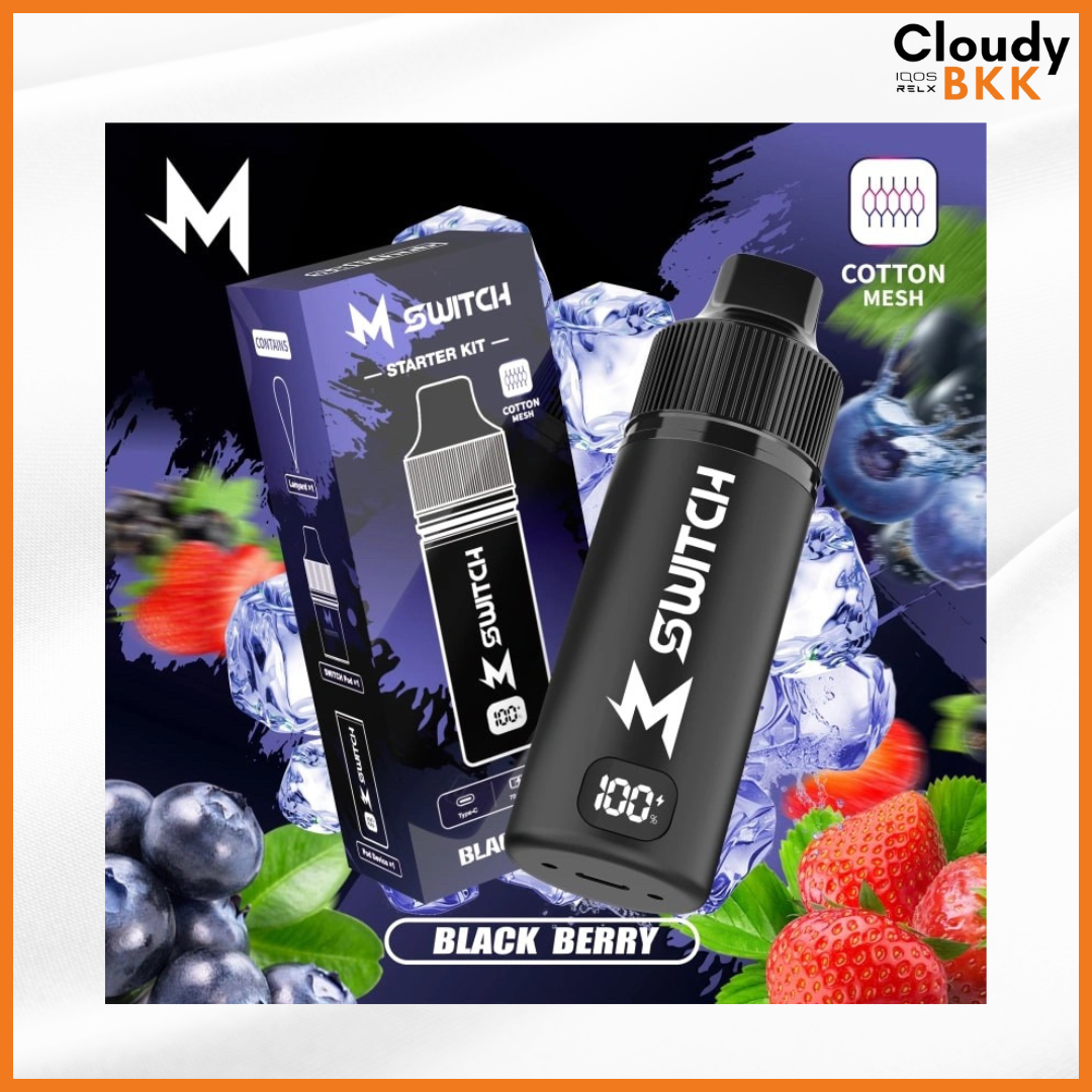 MARBO M SWITCH 15000 PUFFS KIT (เครื่อง+น้ำยา)
