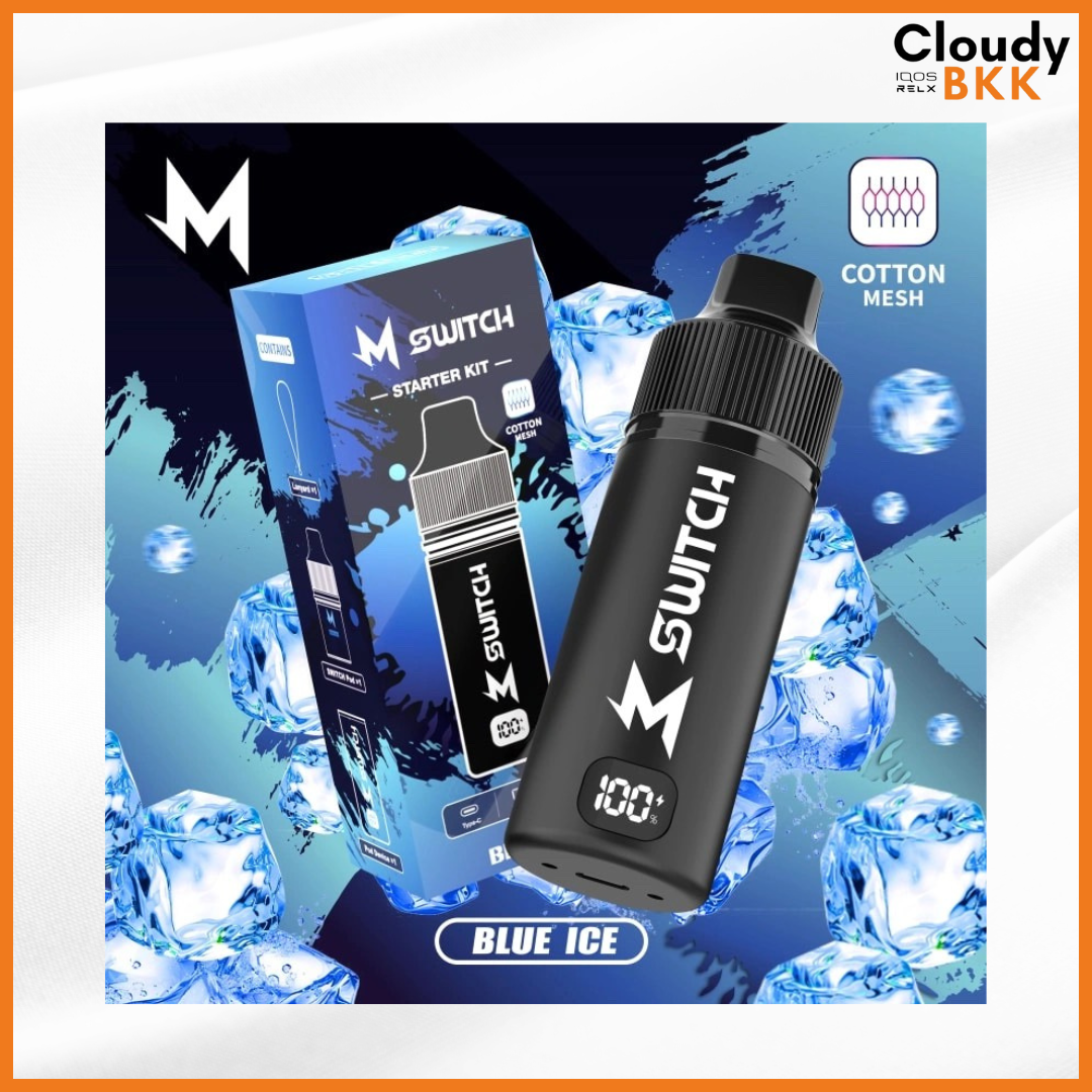 MARBO M SWITCH 15000 PUFFS KIT (เครื่อง+น้ำยา)